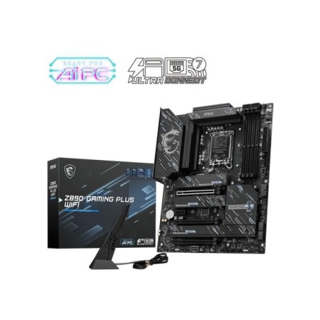Carte mere - MSI - Z890 GAMING PLUS WIFI - Wi-Fi 7, 5G LAN, Thunderbol