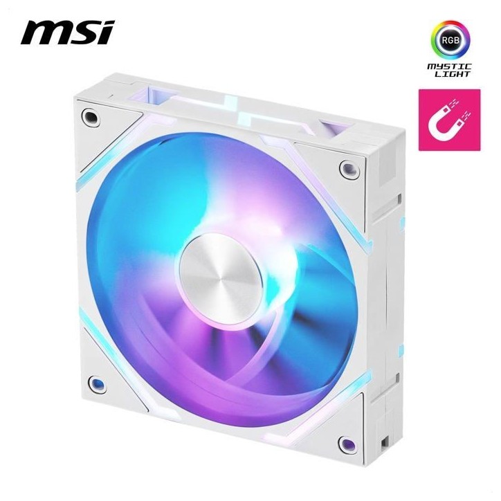 Refroidissement PC - MSI - 306-7G24F14-80 - MPG EZ120 ARGB WHITE-1W