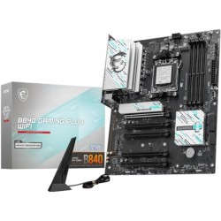 Carte mere - MSI - B840 GAMING PLUS WIFI - AM5 - DDR5 - Wi-Fi 7 - 2.5