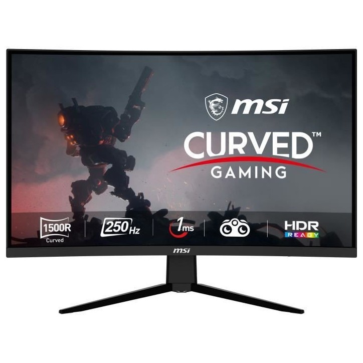 Ecran PC Gamer Incurvé - MSI - 32 - FHD - 250Hz - Dalle VA - 1ms - G32C4X Ecran PC Gamer Incurvé - MSI - 32 - FHD - 250Hz - Dalle VA - 1ms - G32C4X