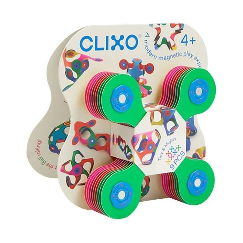 Tiny & Mighty CLIXO - GIPSY TOYS - Jeu de construction magnétique, fl Tiny & Mighty CLIXO - GIPSY TOYS - Jeu de construction magnétique, fl