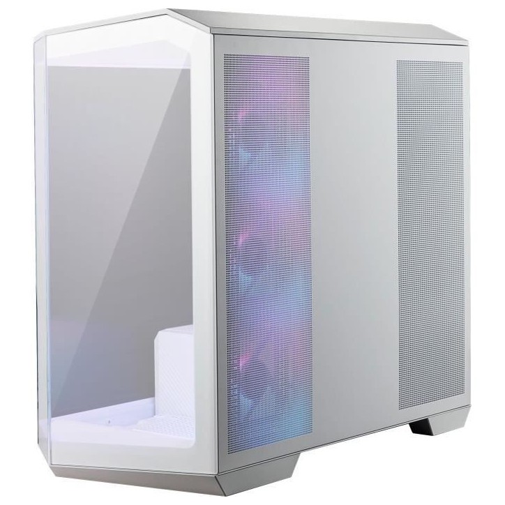 Boîtier PC - MSI - MAG PANO M100R PZ - Blanc Boîtier PC - MSI - MAG PANO M100R PZ - Blanc