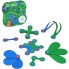 Itsy CLIXO - Bleu/vert - GIPSY TOYS - Jeu de Construction Magnétique