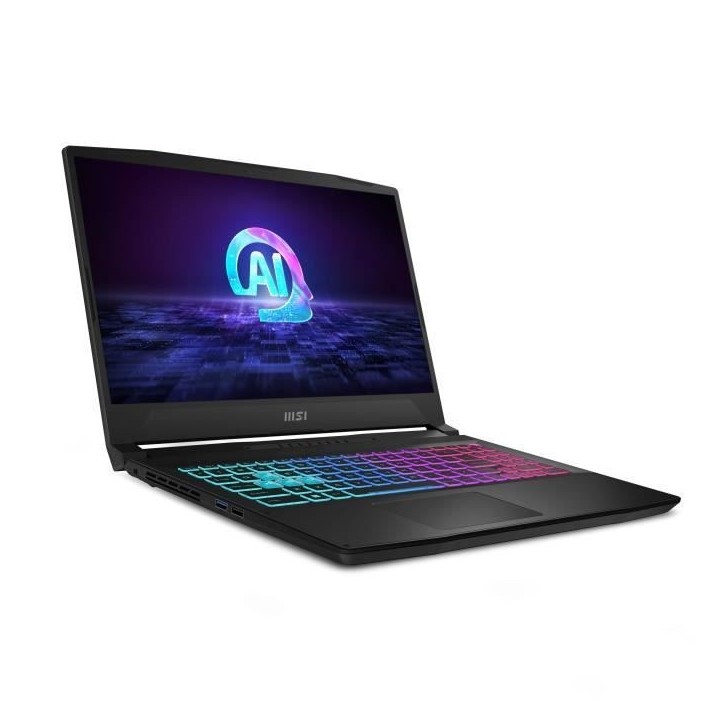 PC portable Gamer MSI - Katana 15 - Sans Windows - 15.6'' FHD 144Hz - Core i7-14650HX - RTX 5060 - RAM DDR5 16Go - 512GB SSD PC portable Gamer MSI - Katana 15 - Sans Windows - 15.6'' FHD 144Hz - Core i7-14650HX - RTX 5060 - RAM DDR5 16Go - 512GB SSD