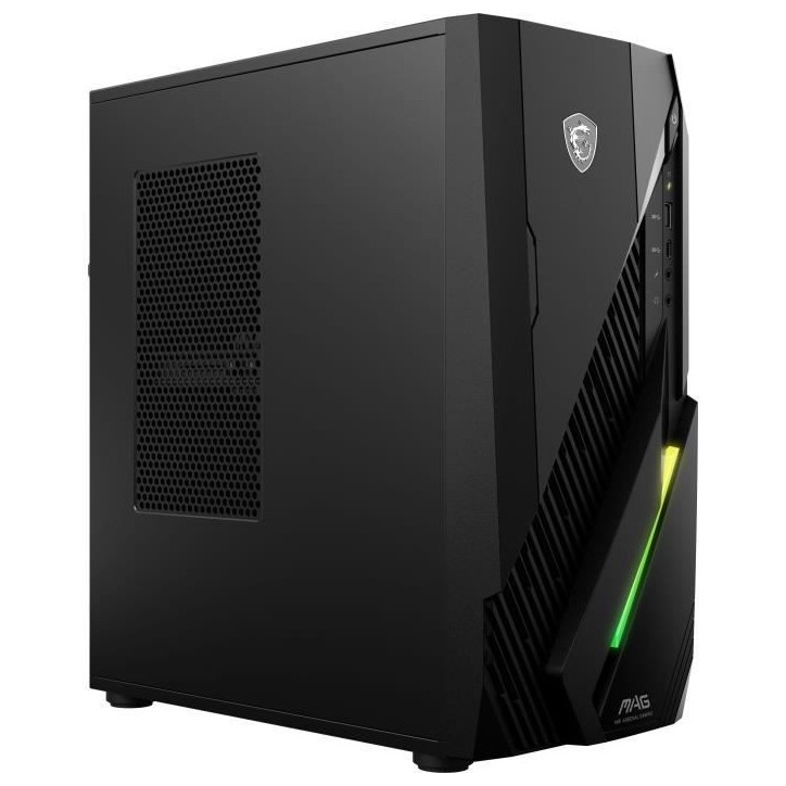 PC de bureau - MSI - Sans Windows - MAG Infinite E1 - 14NVL5-214XFR - I5-14400F - 16 Go DDR5 5600Hz - 512 Go M.2 Pcie- RTX 5060 PC de bureau - MSI - Sans Windows - MAG Infinite E1 - 14NVL5-214XFR - I5-14400F - 16 Go DDR5 5600Hz - 512 Go M.2 Pcie- RTX 5060