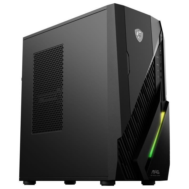 PC de bureau - MSI - Sans Windows - MAG Infinite E1 - 14NVL5-214XFR - I5-14400F - 16 Go DDR5 5600Hz - 512 Go M.2 Pcie- RTX 5060 PC de bureau - MSI - Sans Windows - MAG Infinite E1 - 14NVL5-214XFR - I5-14400F - 16 Go DDR5 5600Hz - 512 Go M.2 Pcie- RTX 5060