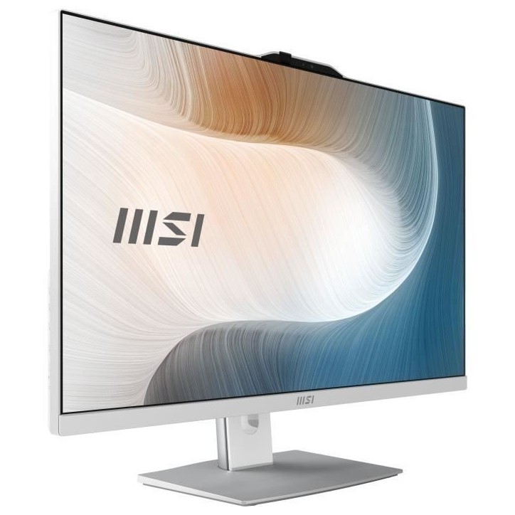 PC Tout-en-un MSI - 27'' - Sans Windows -Ecran FHD - Core 7 150U - RAM 16Go - Stockage 1To - Pied ajustable - Clavier et souris PC Tout-en-un MSI - 27'' - Sans Windows -Ecran FHD - Core 7 150U - RAM 16Go - Stockage 1To - Pied ajustable - Clavier et souris