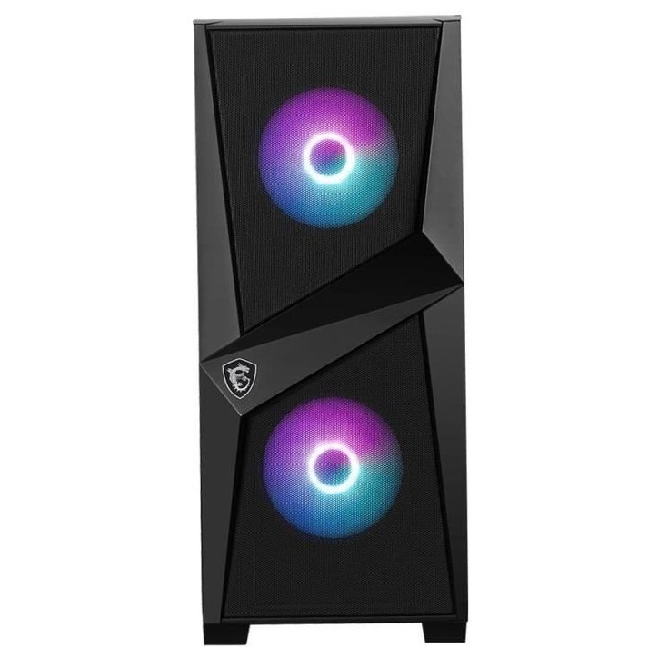 MSI BOITIER PC MAG FORGE 100R - Noir - Verre trempé - Format ATX (306-7G03R21-809) MSI BOITIER PC MAG FORGE 100R - Noir - Verre trempé - Format ATX (306-7G03R21-809)