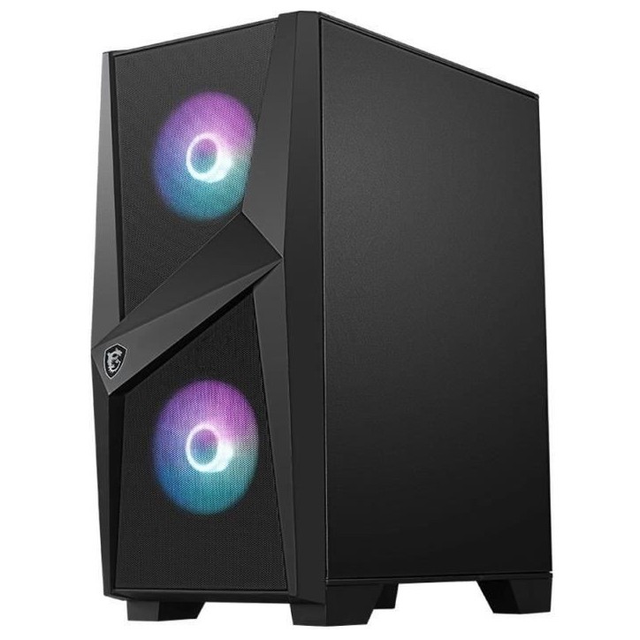 MSI BOITIER PC MAG FORGE 100R - Noir - Verre trempé - Format ATX (306-7G03R21-809) MSI BOITIER PC MAG FORGE 100R - Noir - Verre trempé - Format ATX (306-7G03R21-809)