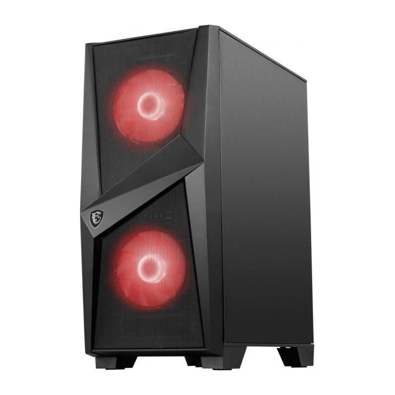 MSI BOITIER PC MAG FORGE 100M - Noir - Verre trempé - Format ATX (306 MSI BOITIER PC MAG FORGE 100M - Noir - Verre trempé - Format ATX (306