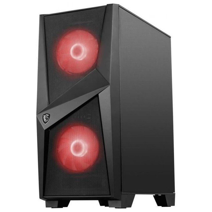 MSI BOITIER PC MAG FORGE 100M - Noir - Verre trempé - Format ATX (306-7G03M21-809) MSI BOITIER PC MAG FORGE 100M - Noir - Verre trempé - Format ATX (306-7G03M21-809)