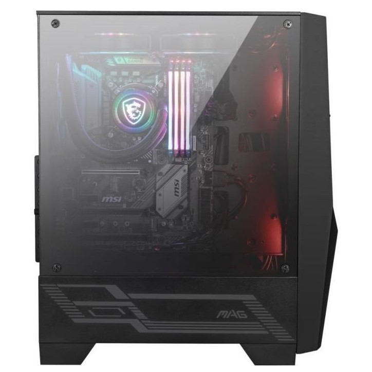 MSI BOITIER PC MAG FORGE 100M - Noir - Verre trempé - Format ATX (306-7G03M21-809) MSI BOITIER PC MAG FORGE 100M - Noir - Verre trempé - Format ATX (306-7G03M21-809)