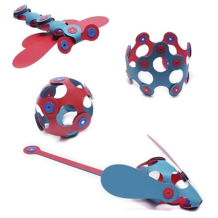 Itsy CLIXO - Flamingo/Turquoise - GIPSY TOYS - Jeu de Construction Magnétique - Jouet Educatif et Créatif - 18 pcs - Des 4 ans Itsy CLIXO - Flamingo/Turquoise - GIPSY TOYS - Jeu de Construction Magnétique - Jouet Educatif et Créatif - 18 pcs - Des 4 ans