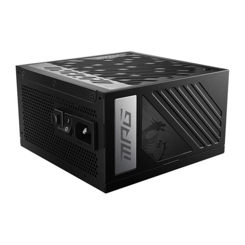 Bloc d'alimentation - MSI - MPG A850G PCIE5 - 850V - 50~60 Hz Bloc d'alimentation - MSI - MPG A850G PCIE5 - 850V - 50~60 Hz