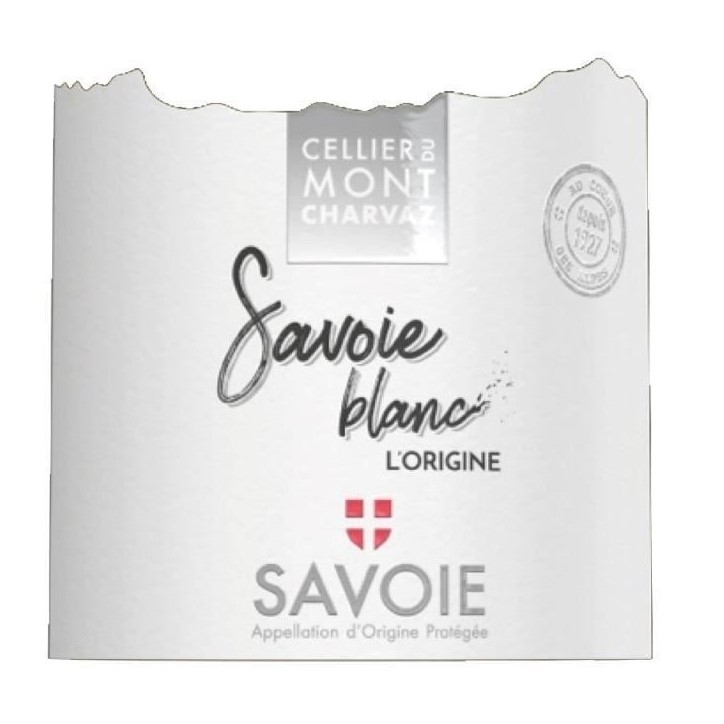 Cellier du Mont Charvaz L'Origine 2022 Savoie - Vin blanc de Savoie