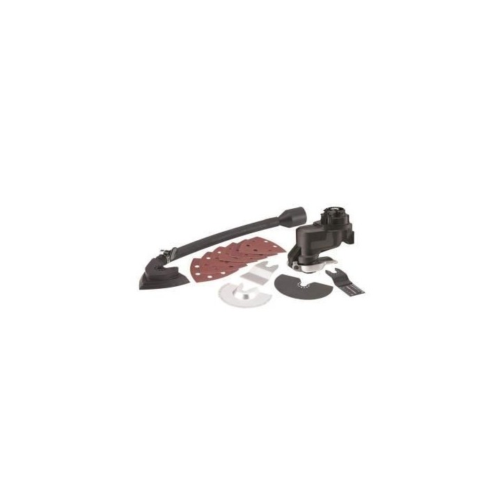 Tete d'outil oscillatoire Multievo BLACK+DECKER - MTOS4-XJ - avec 11 accessoires Tete d'outil oscillatoire Multievo BLACK+DECKER - MTOS4-XJ - avec 11 accessoires