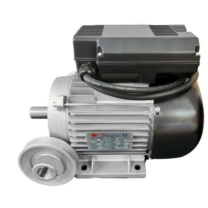 Moteur électrique 3CV/230V avec poulie - DOMAC Moteur électrique 3CV/230V avec poulie - DOMAC