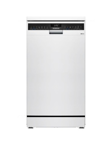 Lave-vaisselle pose libre SIEMENS SR23EW24ME IQ300 - 10 couverts - Moteur Induction - L45cm - 44dB - Blanc