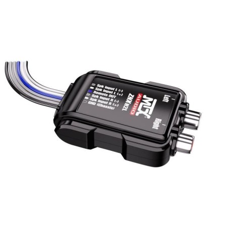 Adaptateur - MTX AUDIO - Câbles HP vers RCA 8V - Sortie ”Remote”