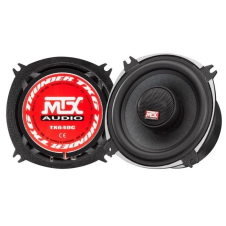 Coaxiaux 2 voies - MTX AUDIO - 10cm 4O 70Wrms - Châssis aluminium - B