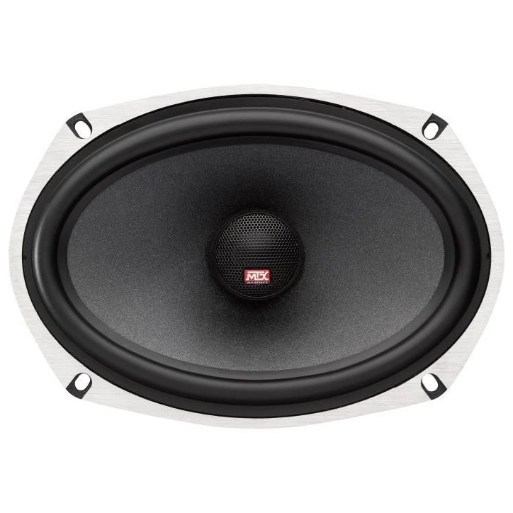 MTX TX669C Haut-parleurs voiture Coaxiaux 15x23cm 6x9 2 voies 120W RMS 4 Châssis alu Tweeters néodyme dôme soie Membrane fibr MTX TX669C Haut-parleurs voiture Coaxiaux 15x23cm 6x9 2 voies 120W RMS 4 Châssis alu Tweeters néodyme dôme soie Membrane fibr