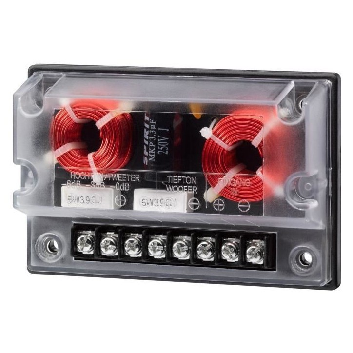 Kit 2 voies - MTX AUDIO - 16,5cm - 4O - 90Wrms - Câssis aluminium - Bobine Ø30mm TIL - Tweeter néodyme Ø28mm Kit 2 voies - MTX AUDIO - 16,5cm - 4O - 90Wrms - Câssis aluminium - Bobine Ø30mm TIL - Tweeter néodyme Ø28mm