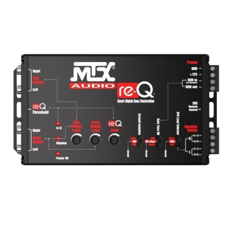 Processeur - MTX AUDIO - Entrées haut-niveau vers sorties RCA