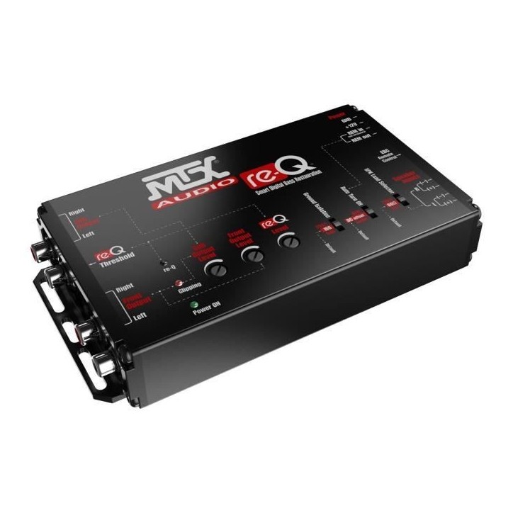 Processeur - MTX AUDIO - Entrées haut-niveau vers sorties RCA Processeur - MTX AUDIO - Entrées haut-niveau vers sorties RCA