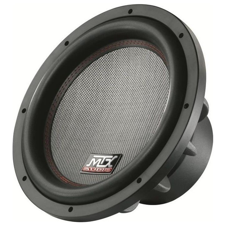 MTX TX612 Subwoofer voiture 30cm 800W RMS 2O châssis alu bobine 2,5 membrane fibre MTX TX612 Subwoofer voiture 30cm 800W RMS 2O châssis alu bobine 2,5 membrane fibre