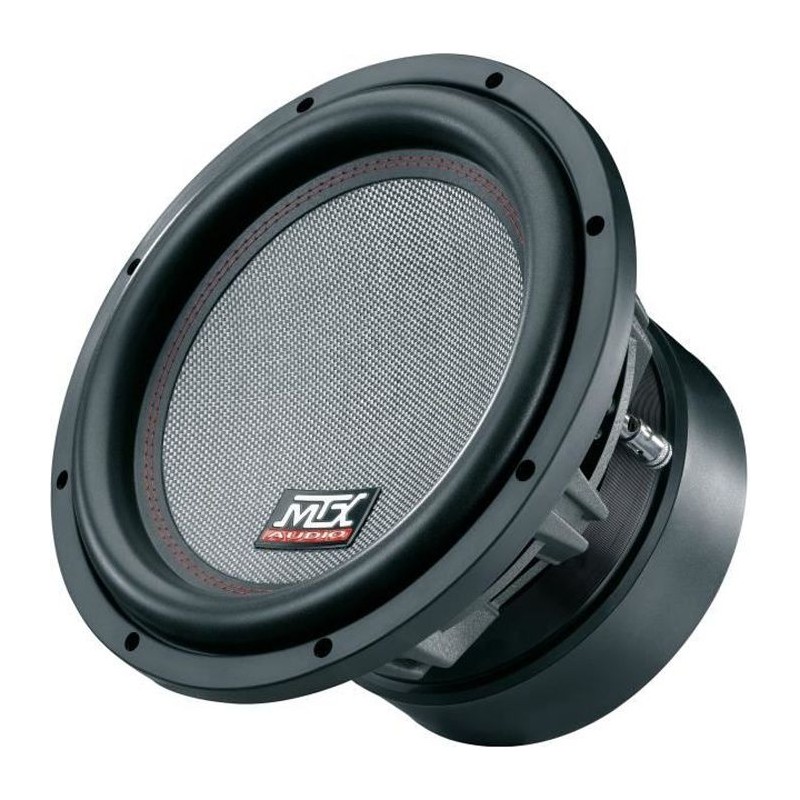 MTX TX812 Subwoofer voiture HighEnd 30cm 1800W RMS 2 châssis alu bobi