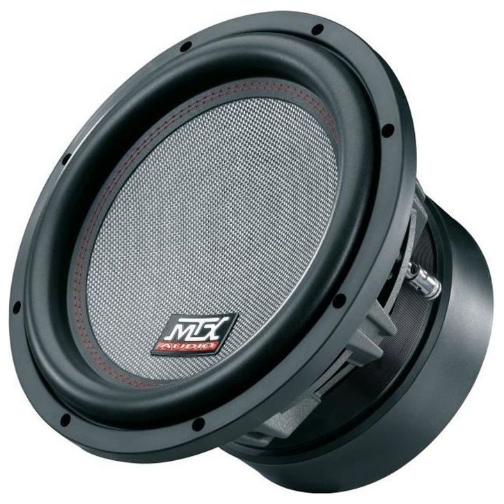 MTX TX812 Subwoofer voiture HighEnd 30cm 1800W RMS 2 châssis alu bobine 3 pour caisson clos ou reflex membrane fibre MTX TX812 Subwoofer voiture HighEnd 30cm 1800W RMS 2 châssis alu bobine 3 pour caisson clos ou reflex membrane fibre