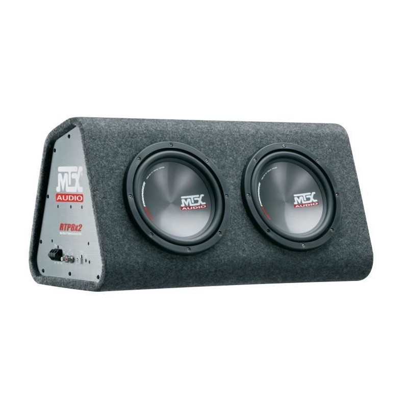 Caisson de grave - MTX AUDIO - Actif reflex avec double subwoofers 20c Caisson de grave - MTX AUDIO - Actif reflex avec double subwoofers 20c