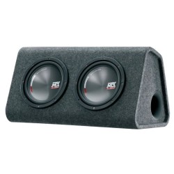 Caisson de grave - MTX AUDIO - Actif reflex avec double subwoofers 20c