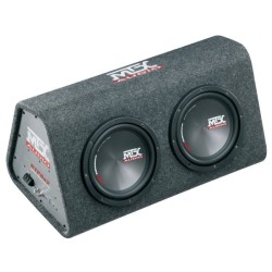 Caisson de grave - MTX AUDIO - Actif reflex avec double subwoofers 20c