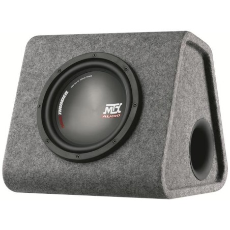 Caisson de grave amplifié - MTX AUDIO - RTP8 - 120W RMS - Subwoofer 20cm - Télécommande EBC