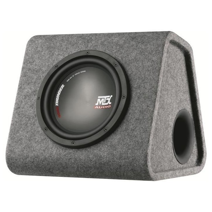 Caisson de grave amplifié - MTX AUDIO - RTP8 - 120W RMS - Subwoofer 20cm - Télécommande EBC Caisson de grave amplifié - MTX AUDIO - RTP8 - 120W RMS - Subwoofer 20cm - Télécommande EBC
