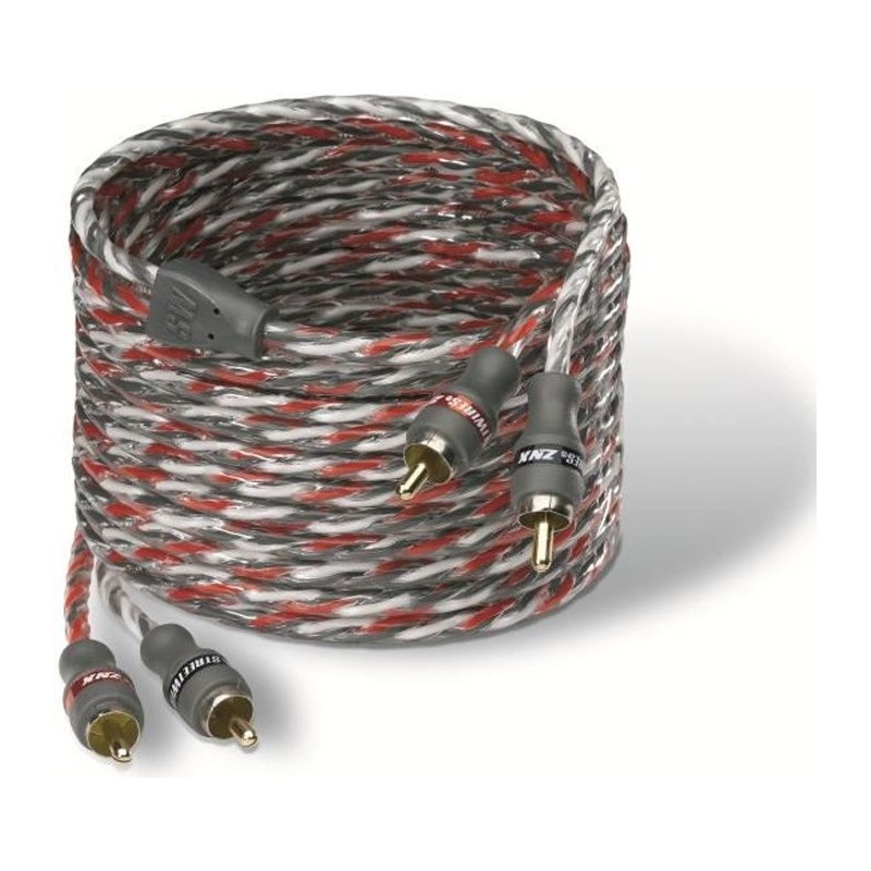 MTX ZNX3.2 Câble RCA ZeroNoise 3 metres symétrique 100% cuivre 3 bli MTX ZNX3.2 Câble RCA ZeroNoise 3 metres symétrique 100% cuivre 3 bli