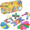 Rainbow Pack CLIXO - GIPSY TOYS - Jeu de Construction Magnétique, Fle