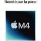 Apple - Mac mini (2024) Puce Apple M4 - RAM 16Go - Stockage 512Go SSD - CPU 10 coeurs GPU 10 coeurs - Argent