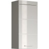 Meuble de salle de bain Rangement haut - 1 porte - Blanc - L 37 x P 23