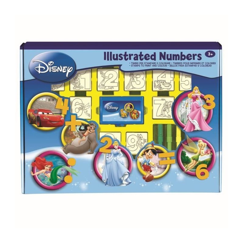 Coffret Les Nombres illustrés - MULTIPRINT - 1937 - Disney Coffret Les Nombres illustrés - MULTIPRINT - 1937 - Disney