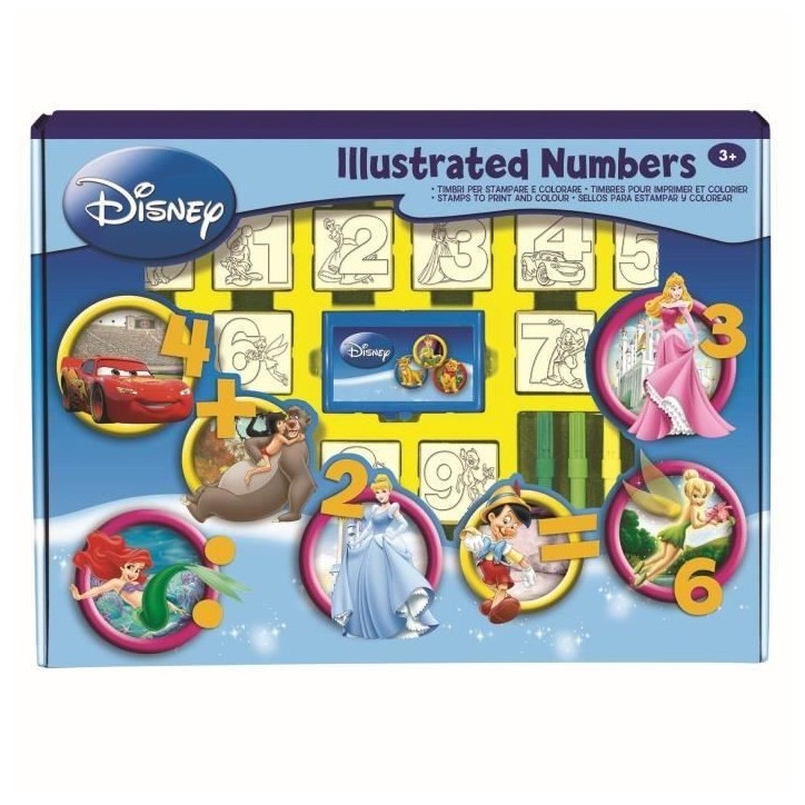 Coffret Les Nombres illustrés - MULTIPRINT - 1937 - Disney Coffret Les Nombres illustrés - MULTIPRINT - 1937 - Disney