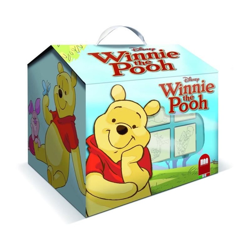 Maison de coloriage - MULTIPRINT - 9770 - 7 tampons Winnie l'Ourson Maison de coloriage - MULTIPRINT - 9770 - 7 tampons Winnie l'Ourson