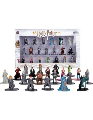 Figurines Harry Potter - Coffret de 20 figurines en métal - Marque SMOBY - Pour enfants des 3 ans
