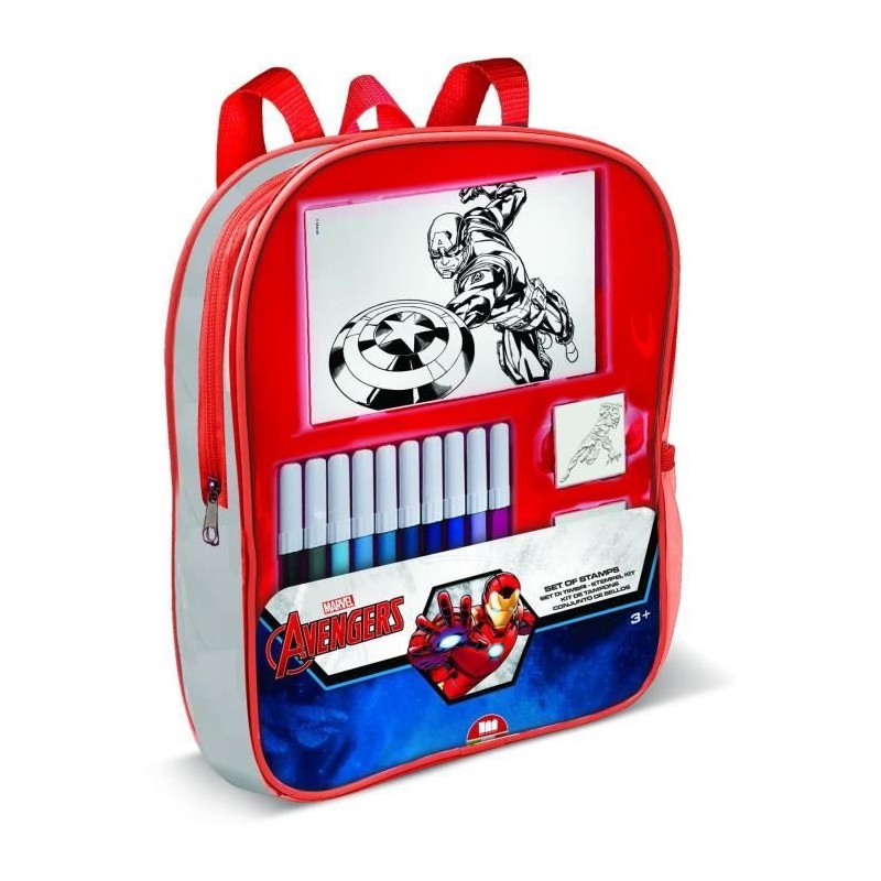 Sac a dos garni - MULTIPRINT - 24153 - 4 tampons Ironman Sac a dos garni - MULTIPRINT - 24153 - 4 tampons Ironman