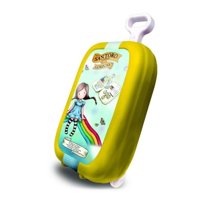 Trolley - MULTIPRINT - 64136 - 7 tampons Gorjuss, 5 crayons, 18 feutre
