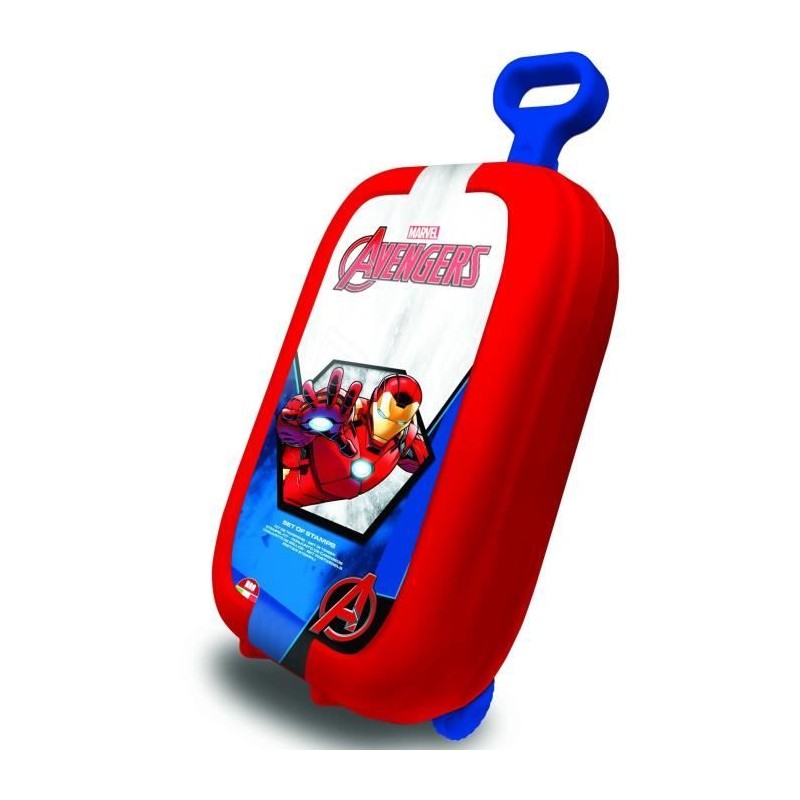 Trolley - MULTIPRINT - 64153 - 7 tampons Ironman, 5 crayons, 18 feutre