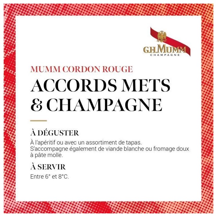 Mumm Brut 75 cl Mumm Brut 75 cl