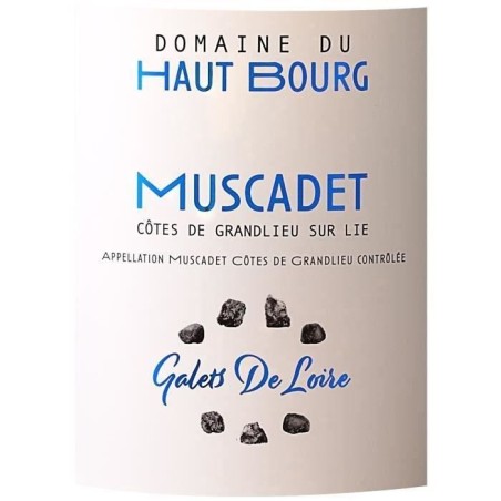 Domaine du Haut Bourg 2023 Muscadet Côtes de Grandlieu Sur Lie - Vin blanc de Loire