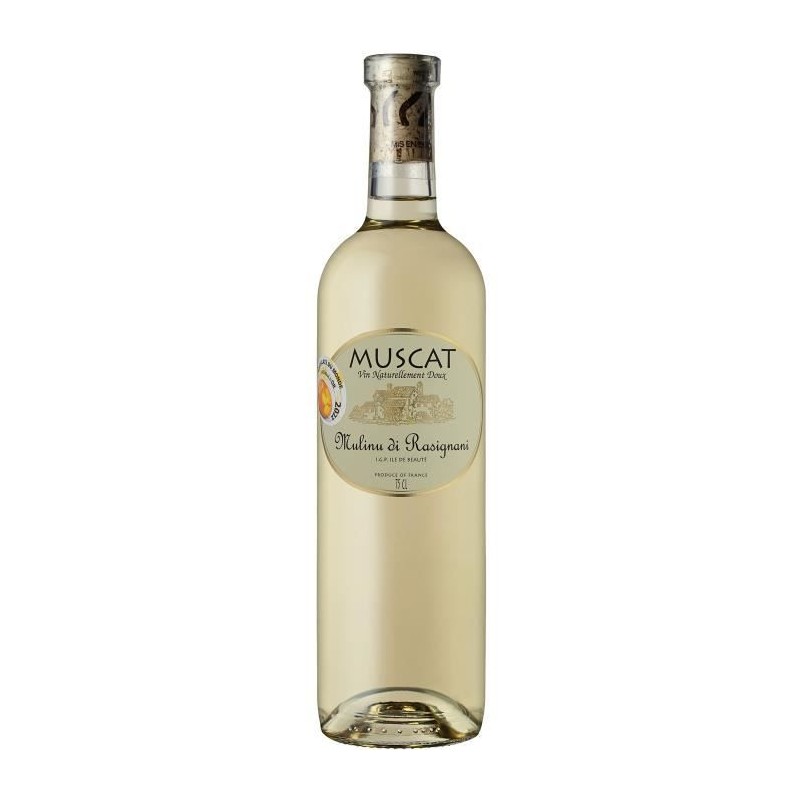 Mulinu di Rasignani Muscat Ile de Beauté - Vin blanc de Corse Mulinu di Rasignani Muscat Ile de Beauté - Vin blanc de Corse